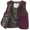 Kinder-teddyvest met scheidingsstuk