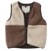 Kinder-teddyvest met scheidingsstuk