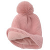 Stitch-breimuts met pompon