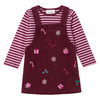 Baby Weihnachtsset mit Kleid und Shirt