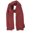 Damen  Winterschal in Crinkle-Optik dunkelrot