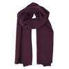 Damen  Winterschal in Crinkle-Optik dunkellila