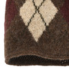 Damen Winterbeanie mit Rautenmuster
