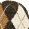 Damen Winterbeanie mit Rautenmuster