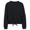 Damen Sweatshirt mit Modal schwarz