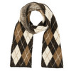 Damen Winterschal mit Rautenmuster