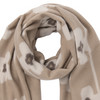 Damen Schal mit Allover-Muster