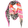 Dames sjaal met luipaardprint