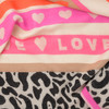 Dames sjaal met luipaardprint