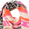 Dames sjaal met luipaardprint