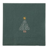 20 Servietten im weihnachtlichen Design