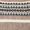Damen Winterschal mit Norwegermuster