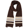 Damen Winterschal mit Norwegermuster