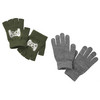 2 Paar Mädchen Handschuhe mit Motiv