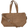 Damen Veloursledertasche