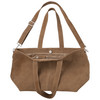 Damen Veloursledertasche