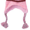 Mädchen Strickmütze mit Pompon