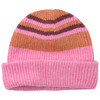 Mädchen Strickmütze mit Streifen