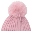 Mädchen Strickmütze mit Pompon