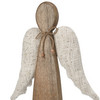 Großer Deko-Engel aus Holz