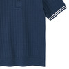 Jungen Strick-Poloshirt mit Rippstruktur