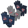 3 Paar Spidey Handschuhe im Set