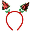 Haarreif im weihnachtlichen Design
