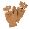 Mädchen Handschuhe mit Reh-Motiv