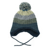 Gebreide babymuts met pompon
