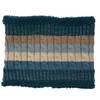 Baby-kolsjaal met strepen donkerblauw