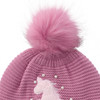 Mädchen Mütze mit EInhorn-Motiv