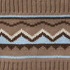 Baby Snood mit Norweger-Muster