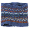 Jungen Stricksnood mit Norwegermuster blau