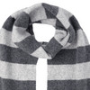 Damen Winterschal mit Blockstreifen