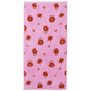 Handtuch aus Baumwolle pink / rot