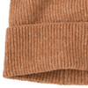 Damen Strickmütze mit Umschlag