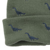 Jungen Mütze mit Dino-Stickerei