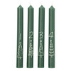 4 Stabkerzen im weihnachtlichen Design