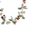 Deko-Girlande im weihnachtlichen Design