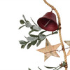 Deko-Girlande im weihnachtlichen Design