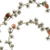 Deko-Girlande im weihnachtlichen Design
