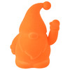 Dekofigur Santa mit Winkearm orange