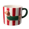 Tasse mit Dackel-Motiv rot