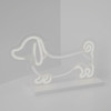 LED-Lampe in Dackel-Design