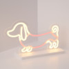 LED-Lampe in Dackel-Design
