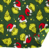 The Grinch Fleecedecke mit Allover-Motiv