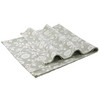 Tischdecke mit floralen Motiven grün