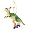 Baumschmuck Dinosaurier grün