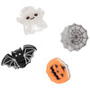 4 Haarklammern im Halloween-Look