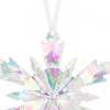 Baumschmuck Schneeflocke mit Schimmer